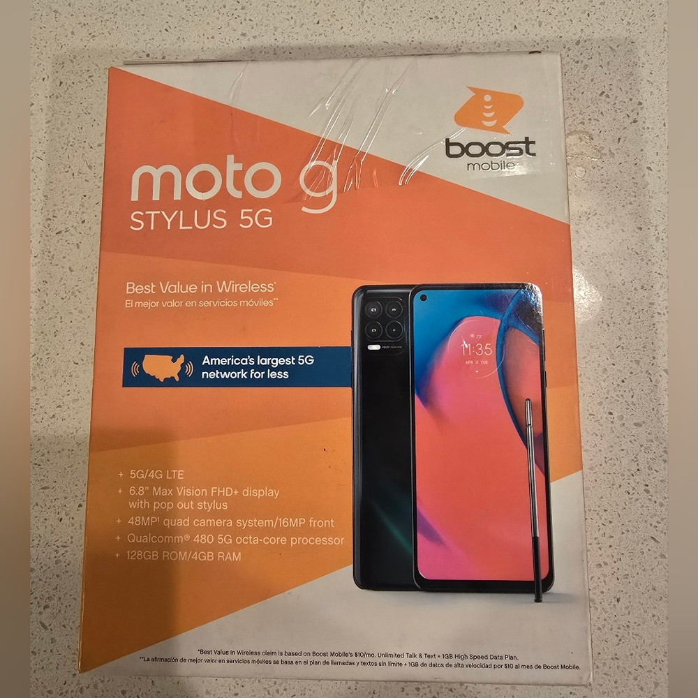 Brand new Moto G phone